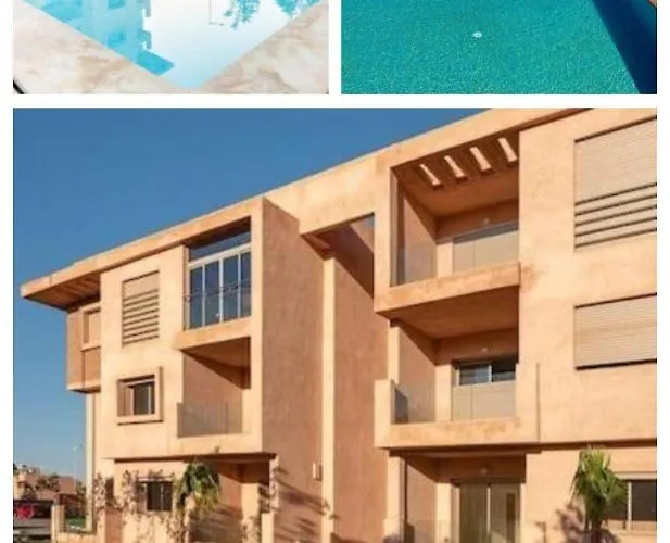 Magnifique Appartement Les Perles De Marrakech Lux Avec 2 Piscines